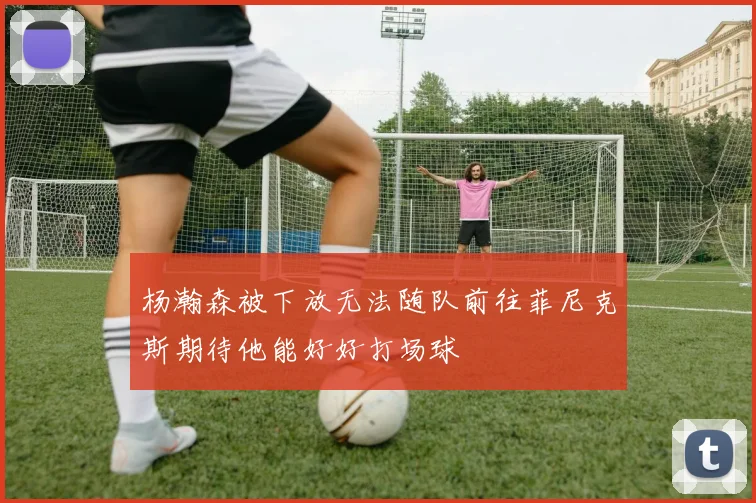 杨瀚森被下放无法随队前往菲尼克斯期待他能好好打场球